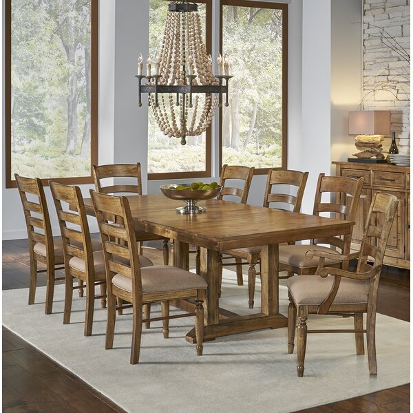 Laurel Foundry Modern Farmhouse Shaler Extendable Solid Wood Dining Set And Reviews Wayfair 4982